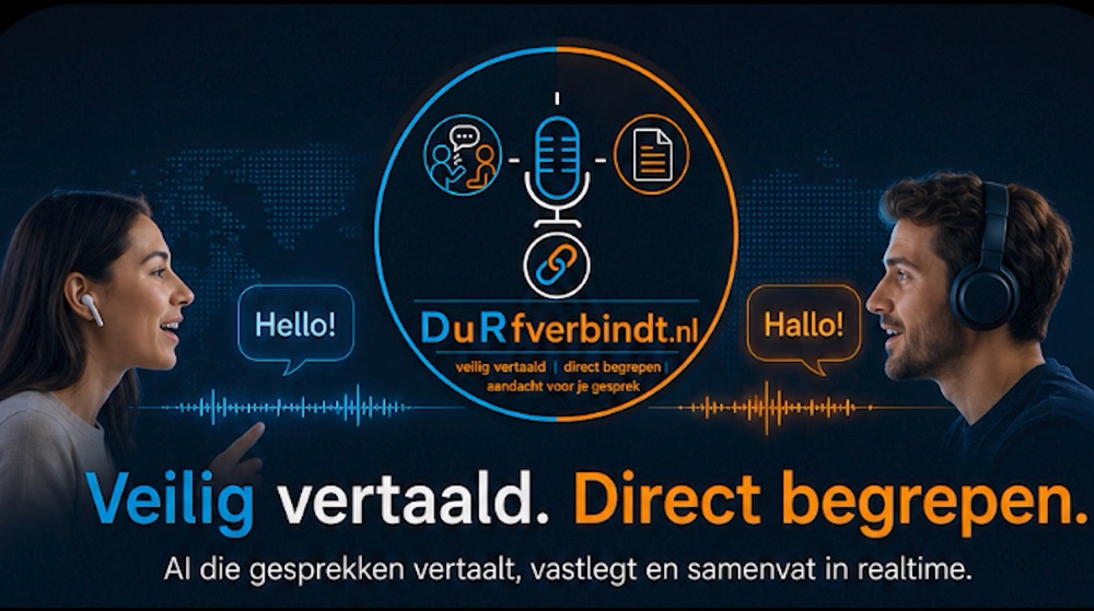 Veilig vertaald, direct begrepen: AI die gesprekken vertaalt, vastlegt en samenvat in realtime